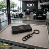 Audi "All in Black" Keychain.