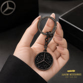Mercedes-Benz "All in Black" Strass Keychain