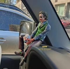 Sitting Joker Car Figures
