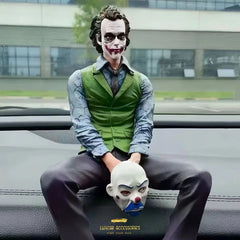 Sitting Joker Car Figures