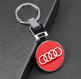 Audi Circular keychain.