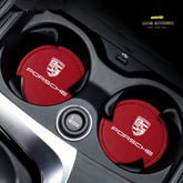 Porsche - Cup Holder Coaster Inserts.