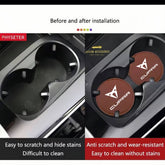 Cupra - Cup Holder Coaster Inserts.