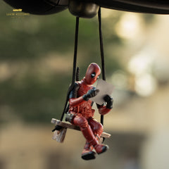 SpiderMan Hanging Car Decor β Swing Edition