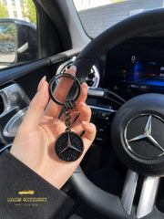 Mercedes-Benz "All in Black" Strass Keychain