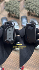Toyota "Black x Gray" Key Cover