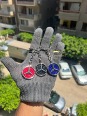 Mercedes-Benz Diamond Strass Luxury Keyring.