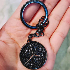 Mercedes-Benz "All in Black" Strass Keychain