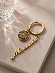 Mercedes-Benz "All in Gold" Keychain