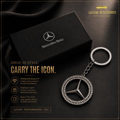 Mercedes-Benz "Hollow Strass"  Keyrchain