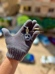 Mercedes-Benz Midnight Blue Open-Star Keyring
