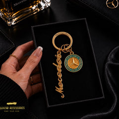 Mercedes-Benz "All in Gold" Keychain