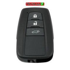 Toyota "Titanium" Key Cover