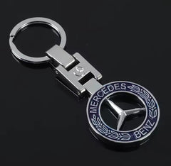 Mercedes-Benz Midnight Blue Open-Star Keyring