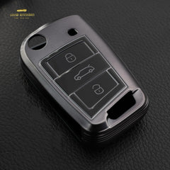 Skoda - Titanium Car Key Cover.