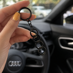 Audi "All in Black" Keychain.