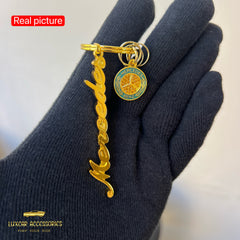 Mercedes-Benz "All in Gold" Keychain