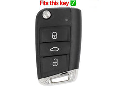 Skoda - Titanium Car Key Cover.