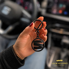 SEAT - "All Black" keychain.