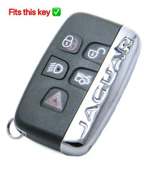 Jaguar "Titanium" Key Cover.