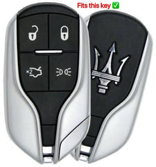 Maserati "Titanium" Car Key Cover