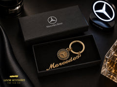Mercedes-Benz "All in Gold" Keychain