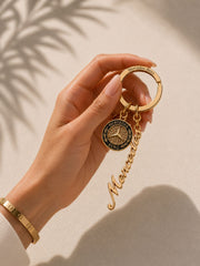 Mercedes-Benz "All in Gold" Keychain