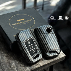 Skoda - "Carbon Fiber" Car Key Cover.