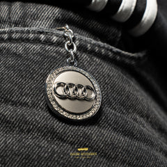 Audi strass keychain.