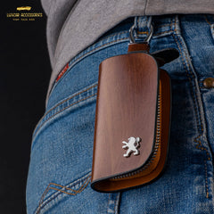 Peugeot - Leather Key Fob Cover.