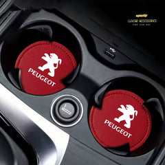 Peugeot - Cup Holder Coaster Inserts.
