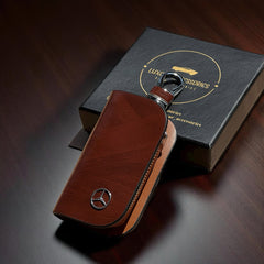 Mercedes - Leather Key Fob Cover.