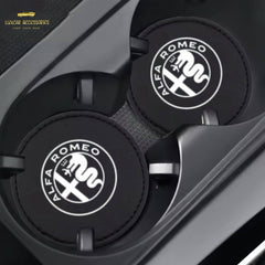 Alfa Romeo - Cup Holder Coaster Inserts.