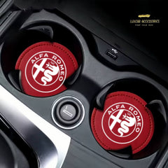 Alfa Romeo - Cup Holder Coaster Inserts.
