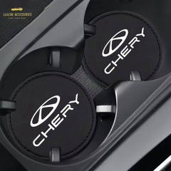 Chery - Cup Holder Coaster Inserts.