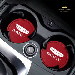 Geely  - Cup Holder Coaster Inserts.