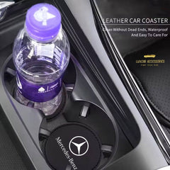 Mercedes  - Cup Holder Coaster Inserts.