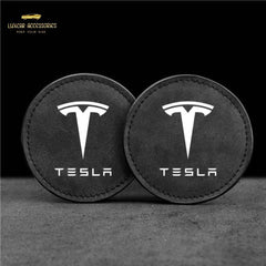 Tesla  - Cup Holder Coaster Inserts.