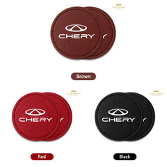 Chery - Cup Holder Coaster Inserts.
