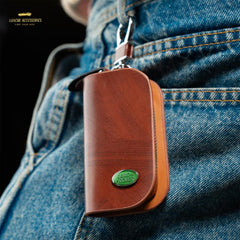 Land Rover - Leather Key Fob Cover.