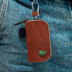 Land Rover - Leather Key Fob Cover.